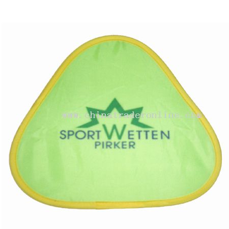 Nylon Foldable Frisbee in special Shape